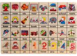 Playwood Puzzle Di Legno A Pioli Giocattolo Educativo Le Mie Prime Parole