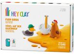 Set Di Argilla Da Modellare Tomy - Hey Clay Uccelli Della Fattoria 6 Barattoli Giocattolo Creativo