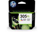 Original Hp Deskjet 2720 (3YM63AE / 305XL) Druckerpatrone Color (Cyan,Magenta,Gelb)