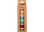 Creativ Company Stucco Glitterato Set 6X20 Ml Colori Base Stucco Artigianale