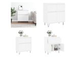 Vidaxl Credenza Bianca 60X35X70 Cm In Legno - Credenza - Credenze - Cassettiere - Credenza