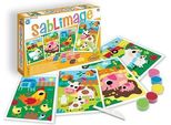SentosphèRe Giocattolo Creativo Sablimage Animali Della Fattoria Set Per Dipingere Con La Sabbia
