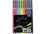 Marvy Uchida Fineliner Set Colori Neon 0,3 Mm 10 Pezzi Caso