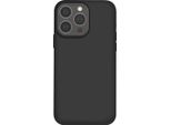 Jaym, Custodia In Silicone Premium In Microfibra Per Apple Iphone 13 Pro Max, Nero