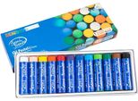 Creativ Company Set Pastelli A Olio - Mungyo Maxi Matite Colorate 12 Pezzi