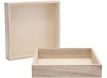 Creativ Company Cornice In Legno 16,2X16,2X3Cm 10 Pezzi