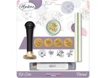 Set Di Fiori In Ceralacca Aladine - Set Di Timbri Creativi Per Bambini
