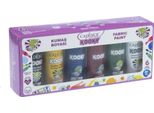 Set Di Tinture Tessili Cadence - Kooky 6 Colori Per Bambini 59 Ml
