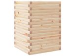 Vidaxl Fioriera 50X50X68,5 Cm In Legno Di Pino Massiccio