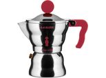 Alessi Caffettiera "Moka Alessi"" 1Tz Rossa"