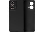 Avizar, Custodia Semirigida In Silicone Per Motorola Moto G85, Nero