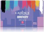 Set Di Colori Acrilici Cadence - Colori Brillanti Harmony 10X59 Ml Pittura