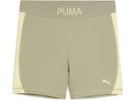 Puma W Puma Strong Short Tight - Hw 4' - Verde, Taglia: M