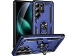 Custodia Per Telefono Cellulare Armor Shield Per Samsung Galaxy S25 Custodia Per Telefono Cellulare Ultra Cover Ultra Hybrid, Blu