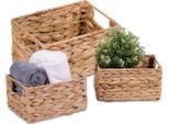Set Di 3 Cestini Relaxdays