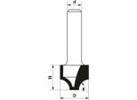Globus Fresa Decorativa Z2 R2,4 D6,4 S8 Mm