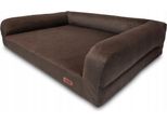 Letto Ortopedico Per Cani, Divano In Velluto, Huggy Doggy L