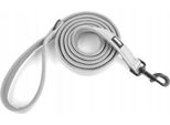 Guinzaglio Grigio Riflettente E Resistente Per Cani Huggy Doggy M