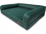 Letto Per Cani Con Serrature, Divano Ortopedico, Bulldog, Huggy Doggy L