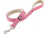 Guinzaglio Rosa Per Cane Di Piccola Taglia Huggy Doggy Eko York S