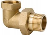 Raccordo A Gomito In Ottone 3/8""" F/M Ottone"