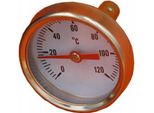 Termometro Assiale-Bimetallico 40Mm 0-120°C 1/4""""