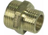 Nipplo Riduttore In Ottone 3/4" X 1/2"" L29 Mm"