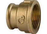 Manicotto Di Riduzione In Ottone 1/2 X 3/8, Lunghezza 27 Mm