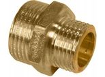 Nipplo Riduttore In Ottone 1 1/2 X 1 Ottone