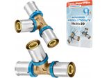 Pex 20 Dc Pressa T-Pezzo Alupex 20 X 20 X 20 Mm