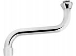 S-TYPE Bocca Rubinetto 16 Cm 1/2 Pollici Cromo Diamante