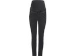 Pantaloni Da Jogging Per La Maternità Con Ombelico Nero Donna