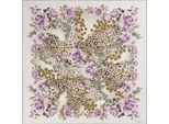 Roeckl Sciarpa Blooming Wilderness Scarf Multi Cashmere Colorato