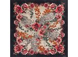 Roeckl Sciarpa Blooming Wilderness Scarf Black Multi Colorato