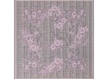 Roeckl Sciarpa Blooming Frame Scarf Rose Rosa