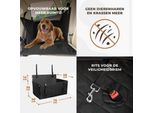 Letto Nero Per Cani - Protezione Del Sedile Posteriore - Misura L - Robusto E Confortevole