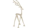 Renna Decorativa In Metallo Figura Cervo Design Moderno Accessorio Per La Casa