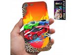 Custodia Per Iphone 5 / 5S / 5C - Per Bambini, Auto Da Corsa + Vetro