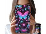 Custodia Per Iphone Se / Se2 - Custodia Colorata Con Cuore A Farfalla E Design Alla Moda