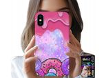 Custodia Per Iphone Xs Max - Ciambelle Dolci Con Glassa Sullo Sfondo + Vetro