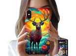 Custodia Per Iphone Xs Max - Disegni Colorati Cervi Alci Animali Della Foresta