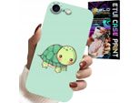 Custodia Per Iphone 7 / 8 / Se2 - Simpatici Motivi Di Tartarughe Per Bambini + Vetro