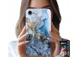 Custodia Per Iphone Se / Se2 - Design Donna In Marmo + Vetro