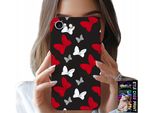 Custodia Per Iphone Se / Se2 - Fiocchi Di Topo Rossi E Bianchi, Design