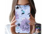 Custodia Per Iphone Se / Se2 - Design Posteriore Floreale Alla Moda