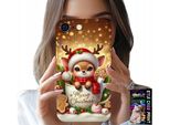 Custodia Per Iphone ( 6 Plus ) - Dolce Renna Motivo Natalizio