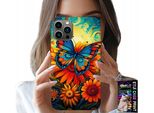 Custodia Per Iphone 13 Pro Max - Farfalla Farfalle Fiori Rose Custodia