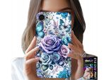 Custodia Per Iphone ( 6 Plus ) - Motivi Floreali Rose Custodia + Vetro