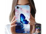 Custodia Per Iphone Se / Se2 - Farfalla Blu, Farfalla, Design Femminile