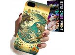 Custodia Per Iphone ( 7 Plus ) - Segno Zodiacale, Astronomia Pesci + Lamina